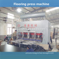 Floor laminate machine / Hot press for making laminated flooring